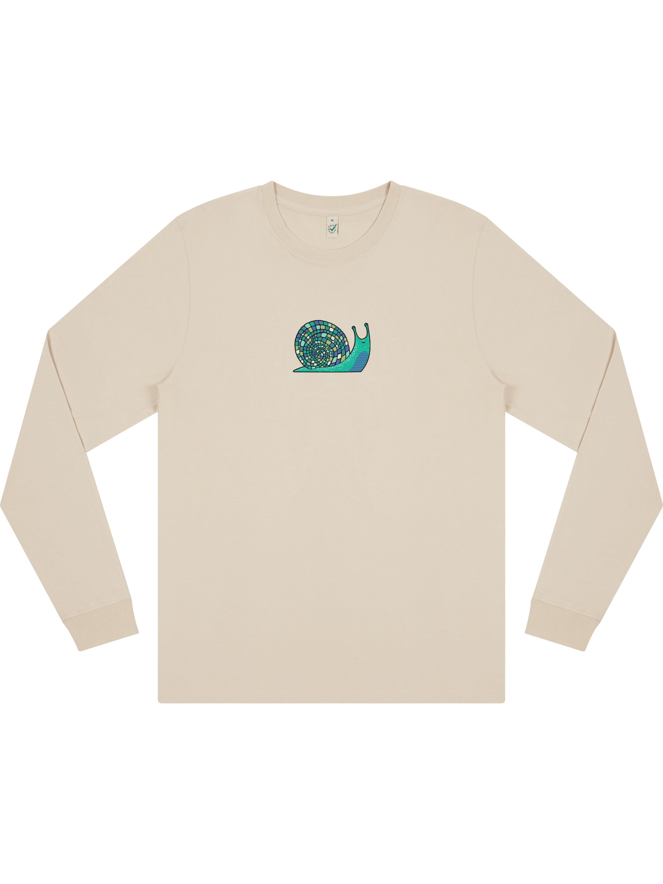 Disco Snail Long Sleeve T-shirt (New) - TOMOTO