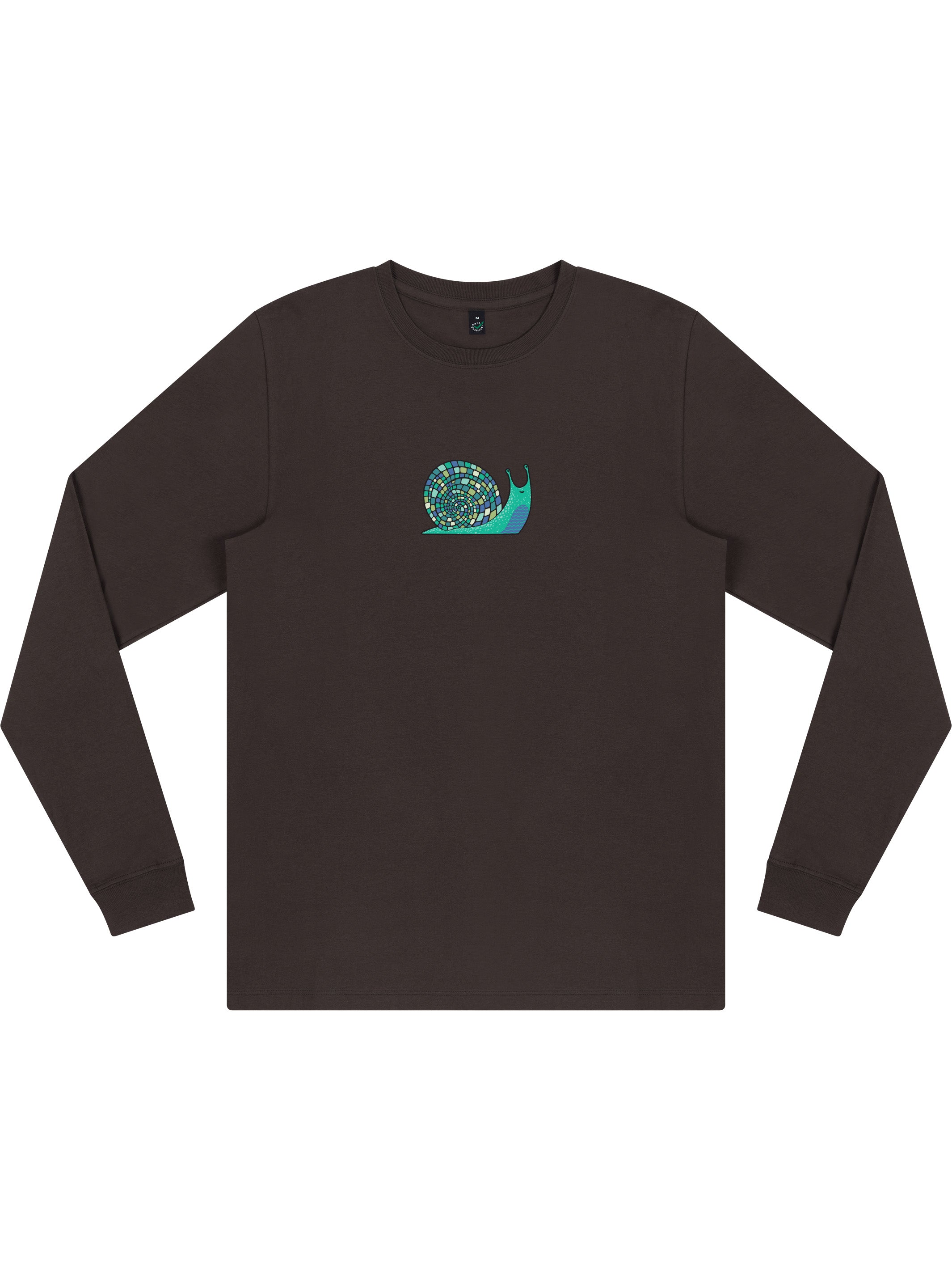 Disco Snail Long Sleeve T-shirt (New) - TOMOTO