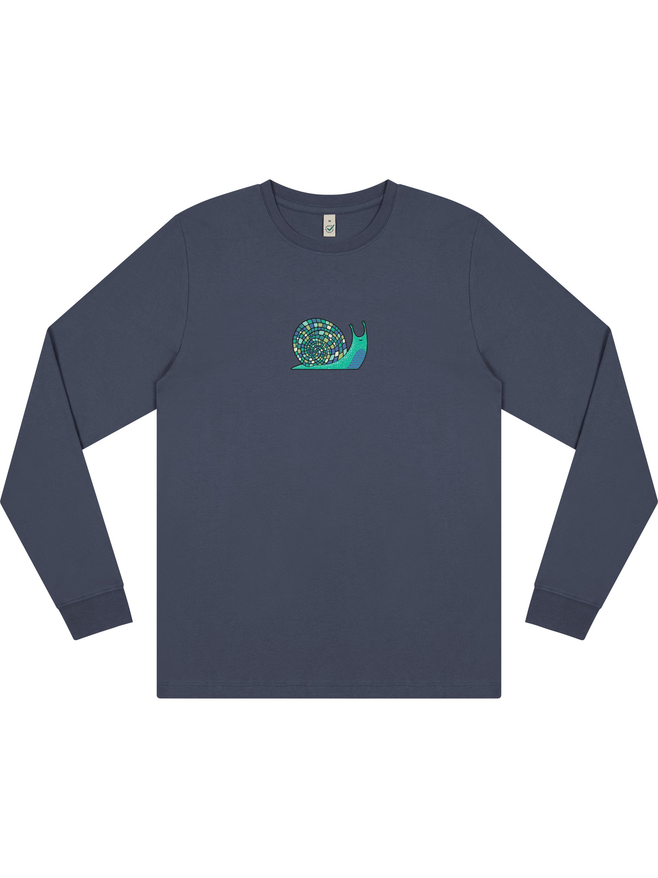 Disco Snail Long Sleeve T-shirt (New) - TOMOTO