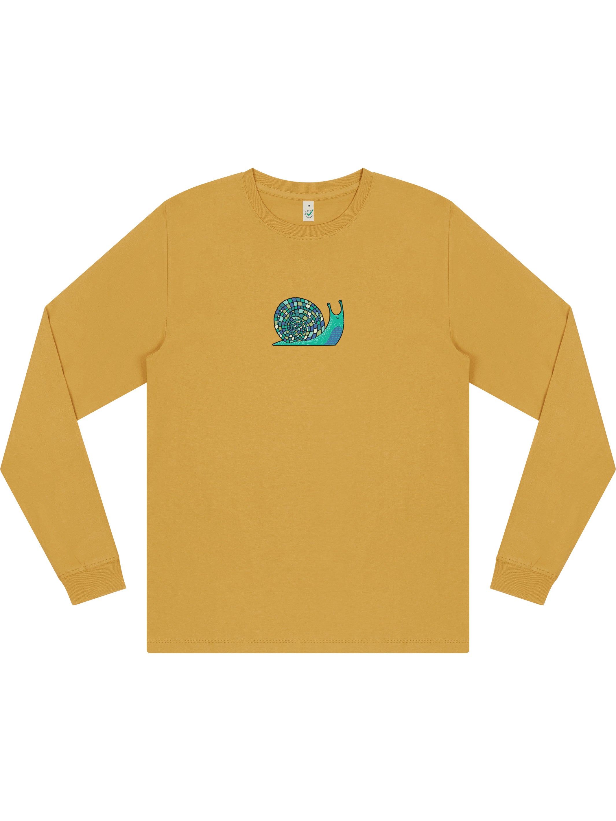 Disco Snail Long Sleeve T-shirt (New) - TOMOTO
