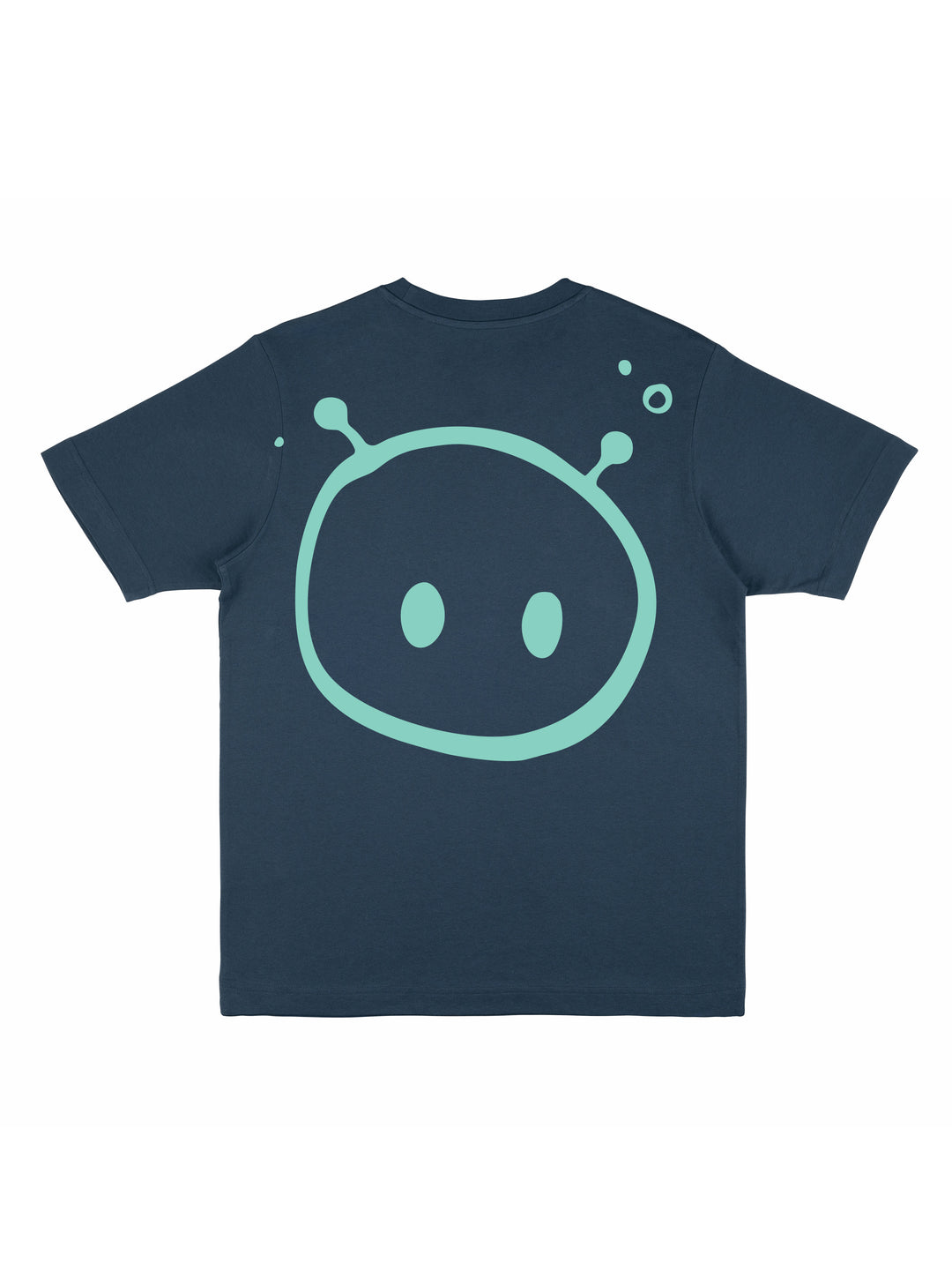 Alien Back Print Oversized T-shirt (New) - TOMOTO