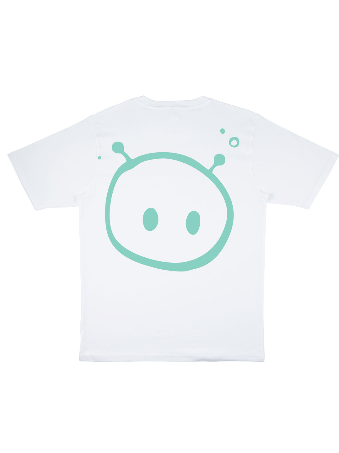 Alien Back Print Oversized T-shirt (New) - TOMOTO