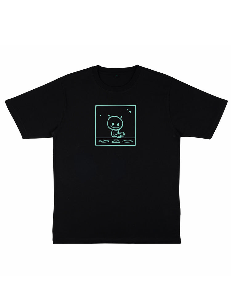 Alien DJ Oversized T-shirt (New) - TOMOTO