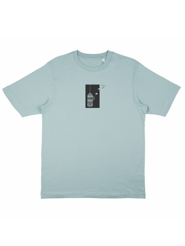 Birdcage Oversized T-shirt - TOMOTO