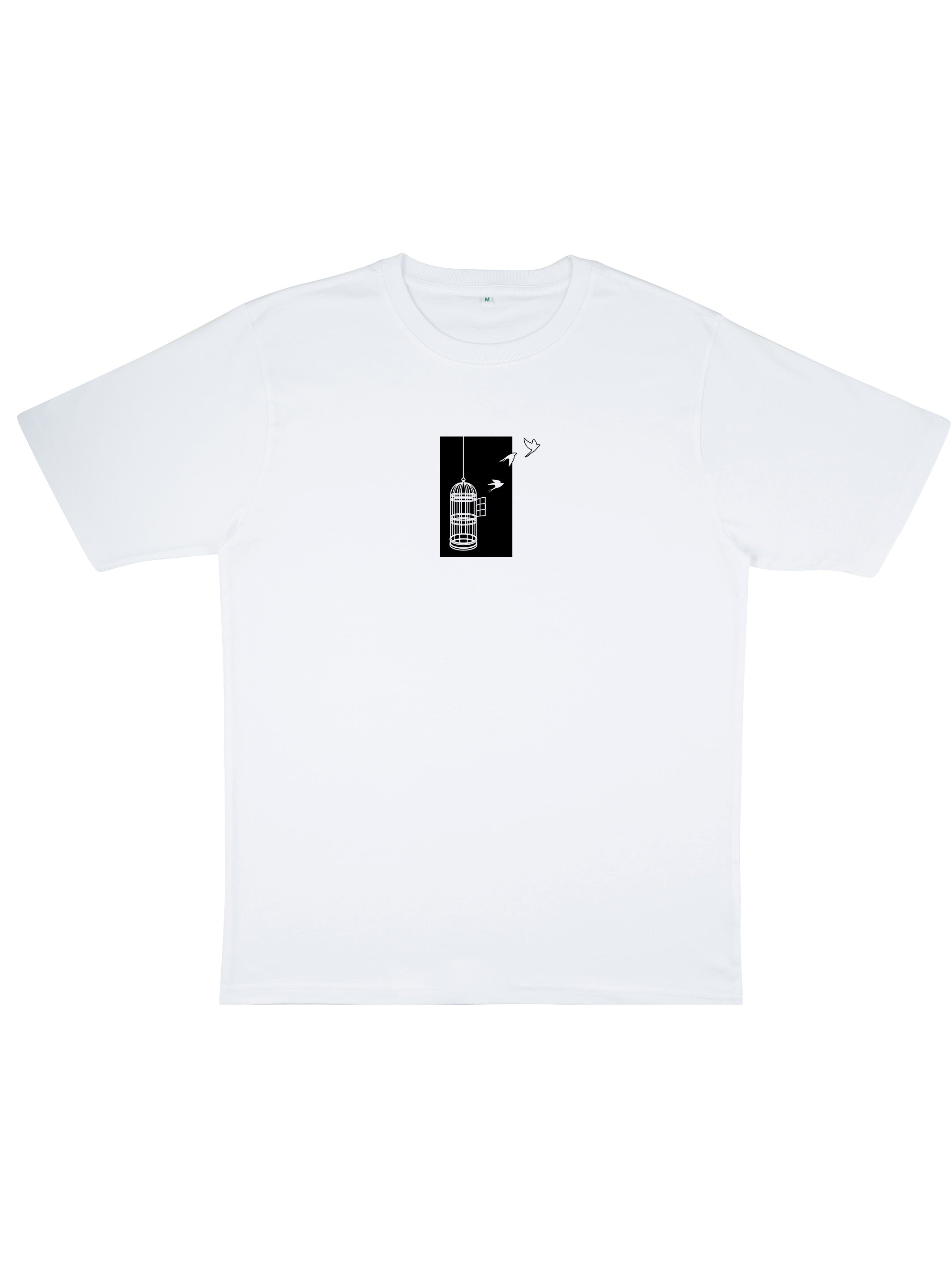 Birdcage Oversized T-shirt - TOMOTO