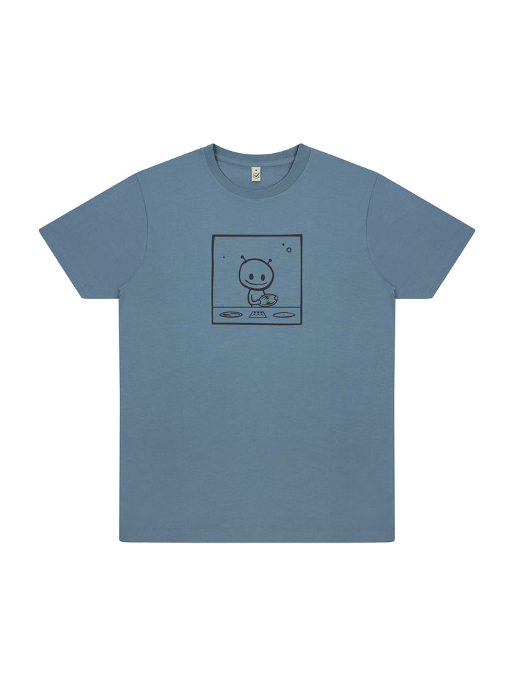 Alien DJ Organic Cotton T-shirt (NEW) - TOMOTO