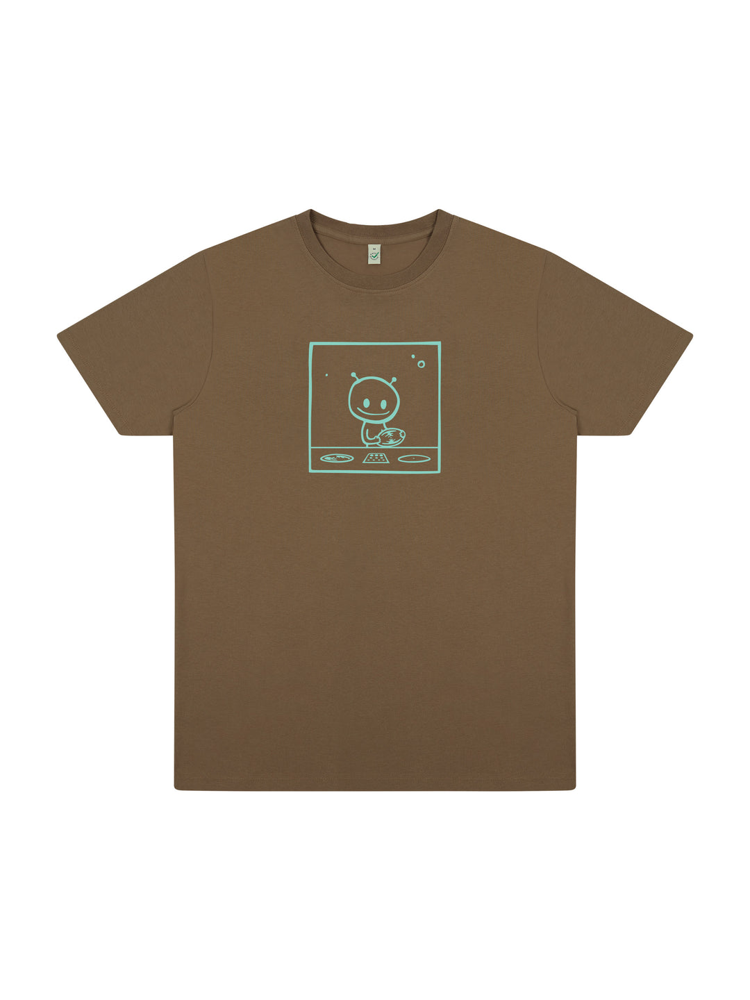 Alien DJ Organic Cotton T-shirt (NEW) - TOMOTO