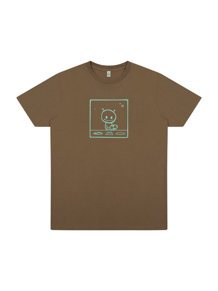 Alien DJ Organic Cotton T-shirt (NEW) - TOMOTO