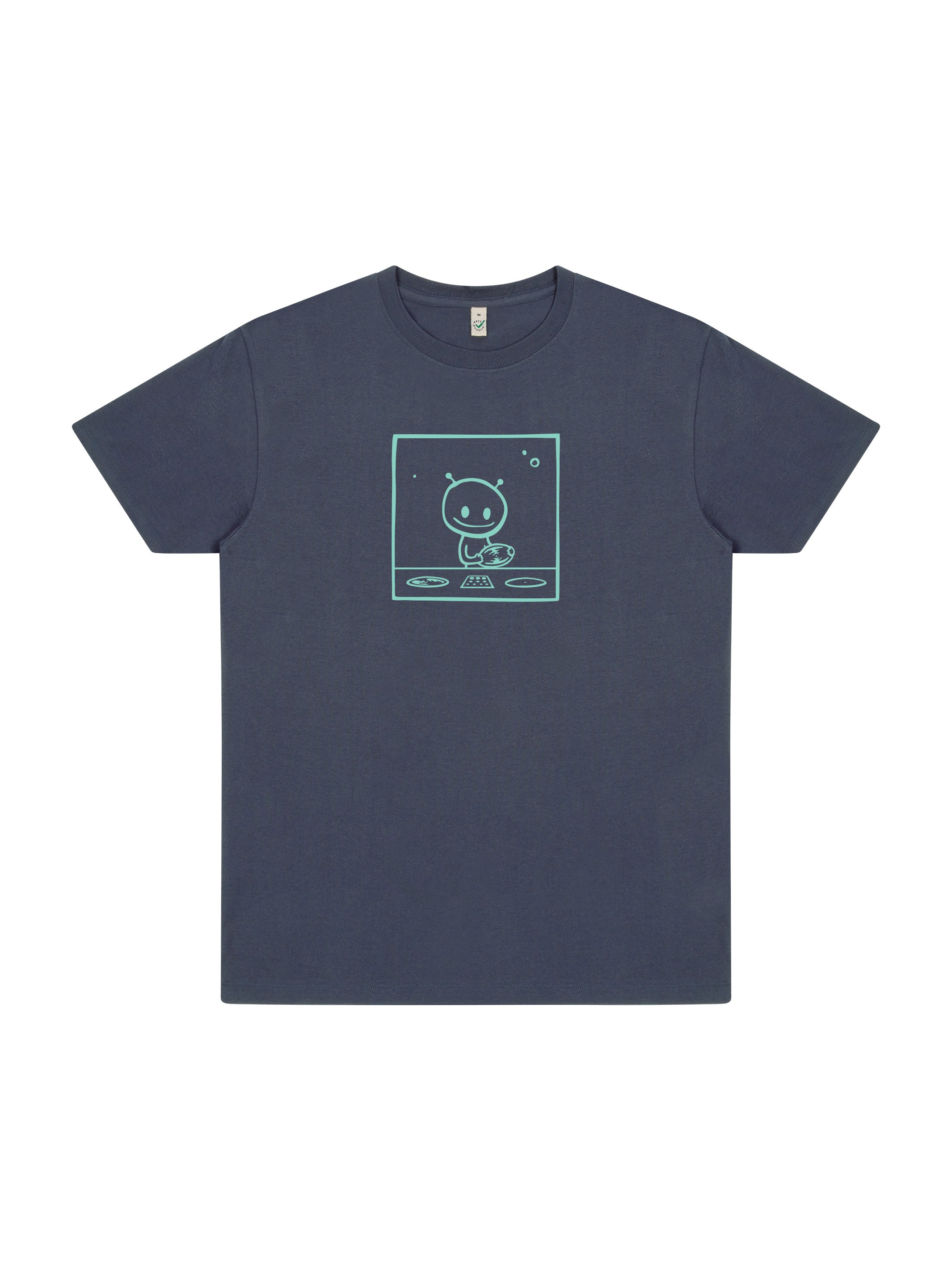 Alien DJ Organic Cotton T-shirt (NEW) - TOMOTO