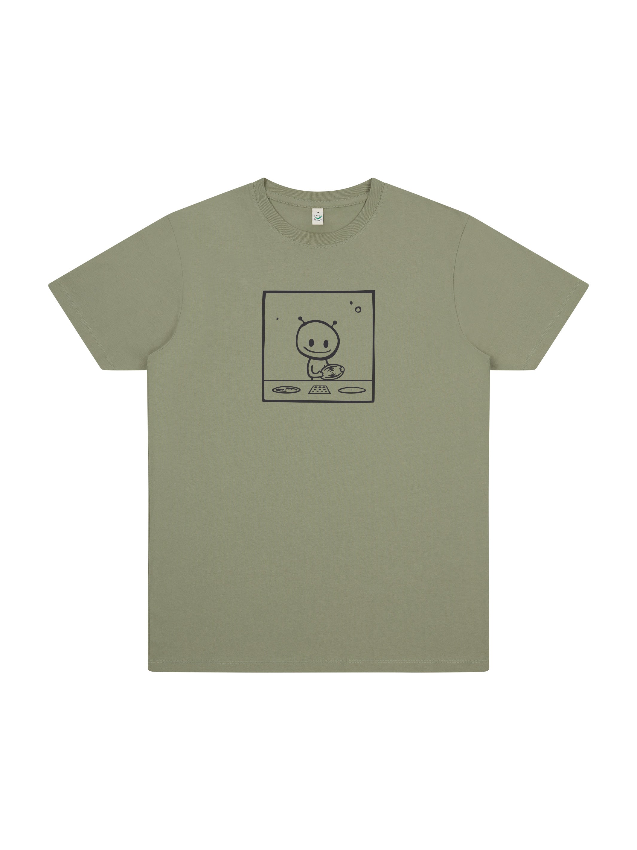 Alien DJ Organic Cotton T-shirt (NEW) - TOMOTO