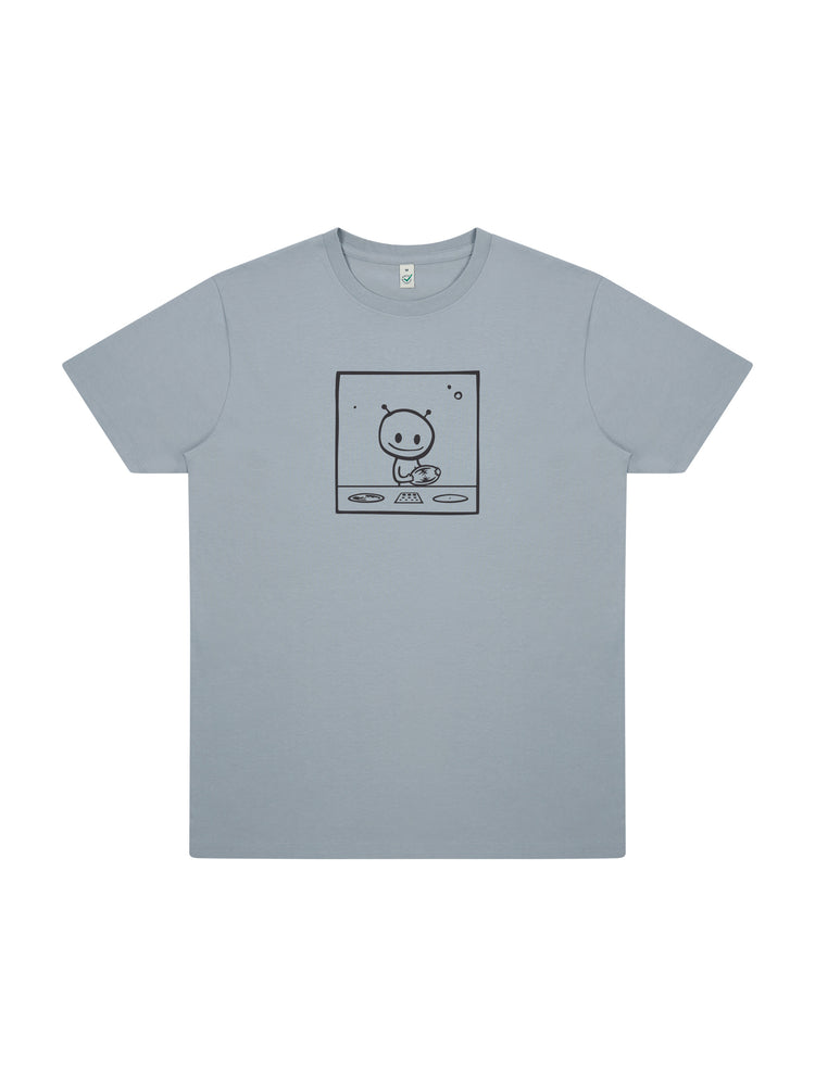 Alien DJ Organic Cotton T-shirt (NEW) - TOMOTO