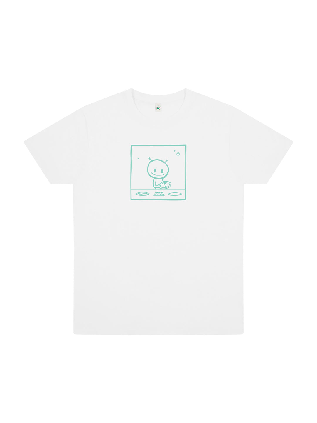 Alien DJ Organic Cotton T-shirt (NEW) - TOMOTO