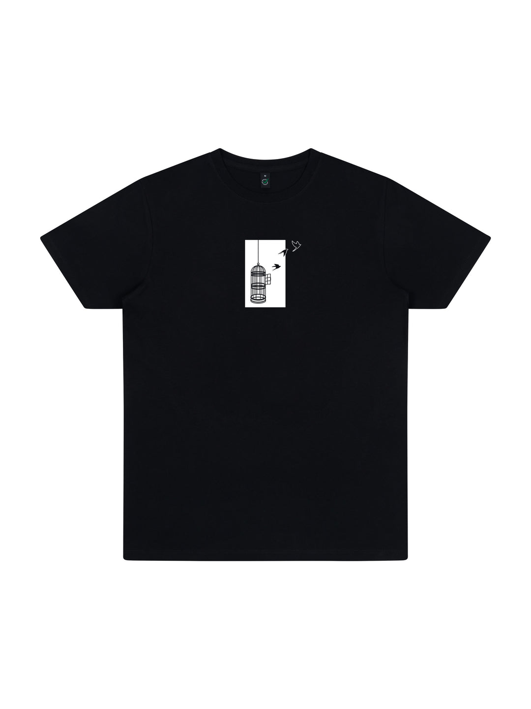 Birdcage Organic Cotton T-shirt - TOMOTO