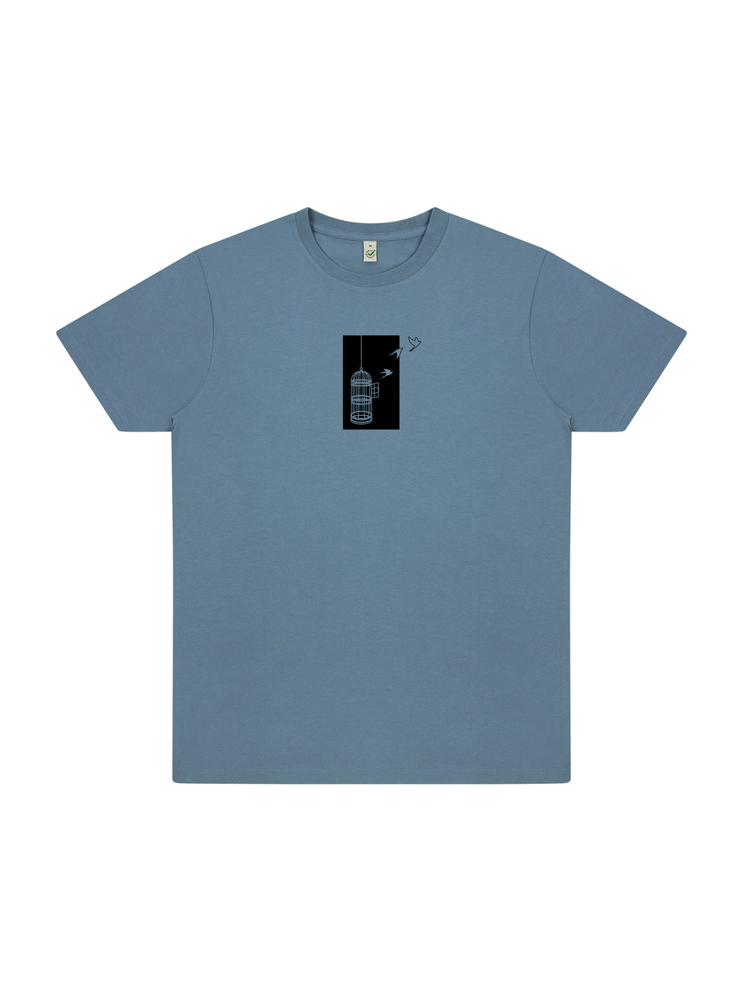 Birdcage Organic Cotton T-shirt - TOMOTO