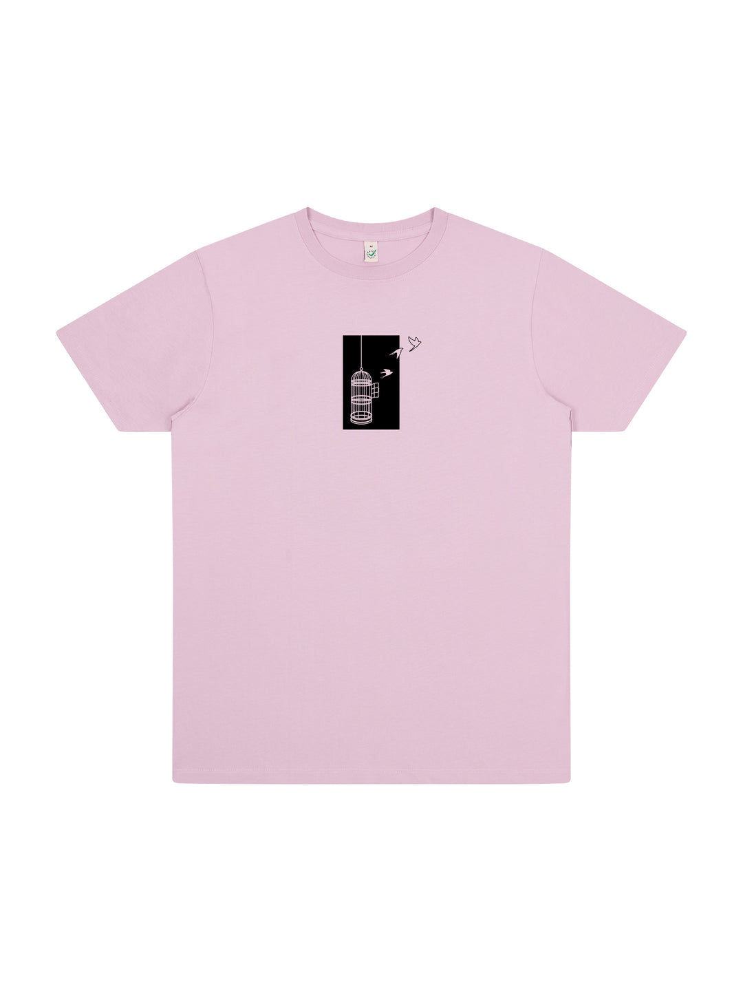 Birdcage Organic Cotton T-shirt - TOMOTO