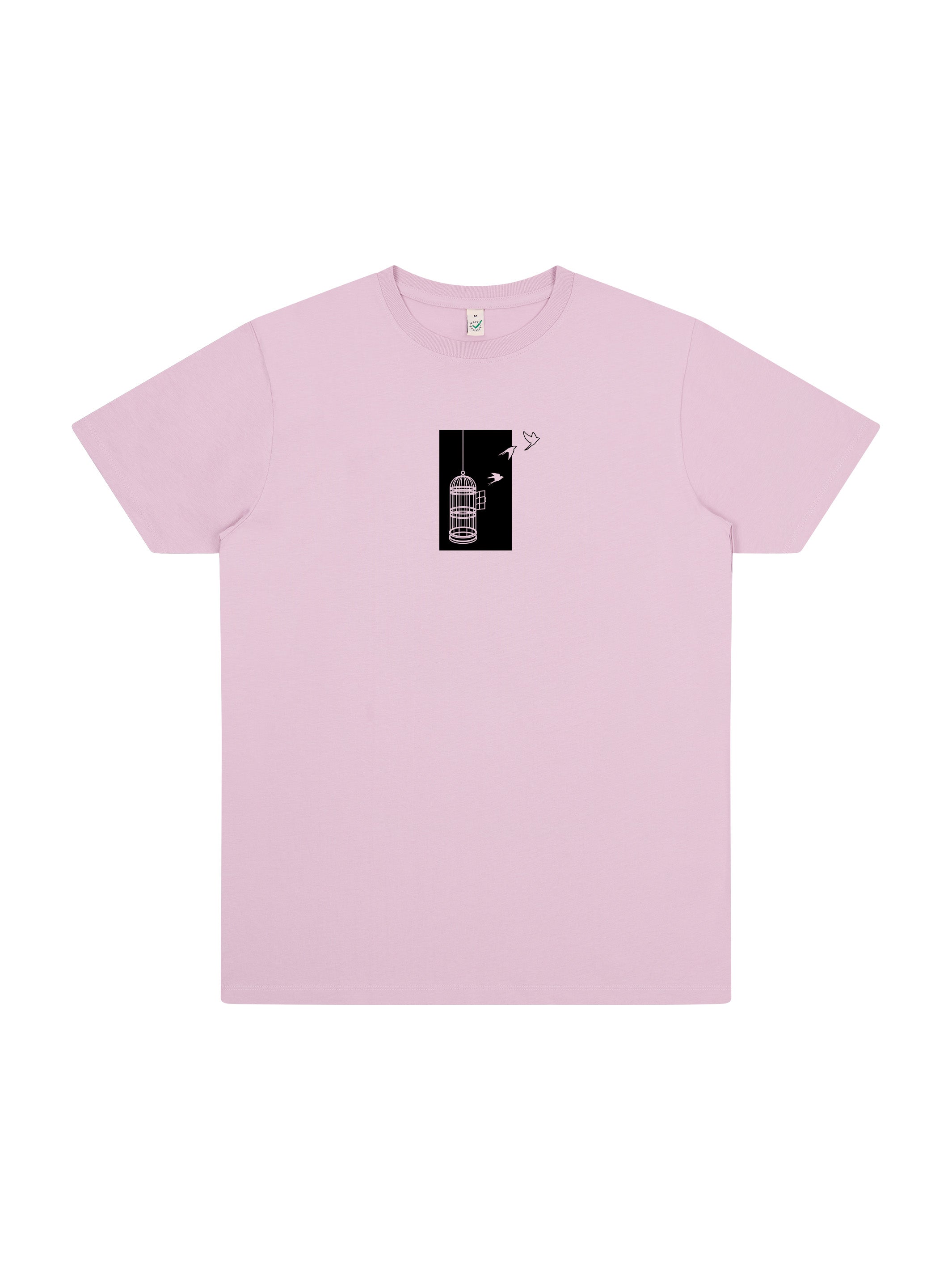 Birdcage Organic Cotton T-shirt - TOMOTO