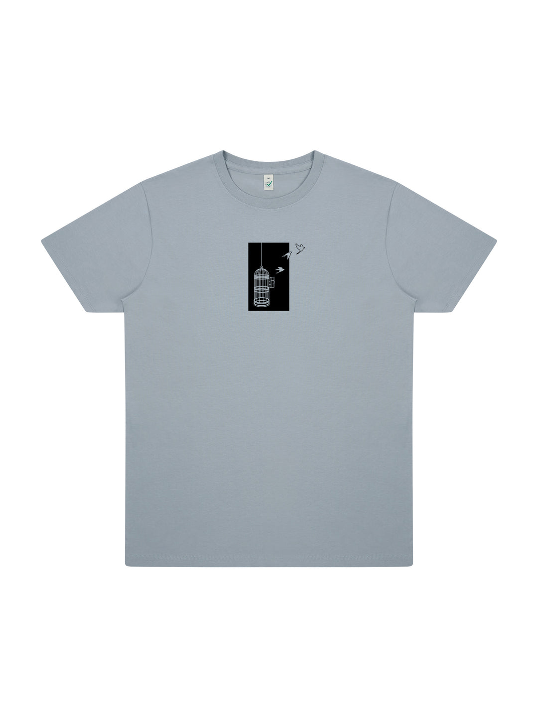 Birdcage Organic Cotton T-shirt - TOMOTO