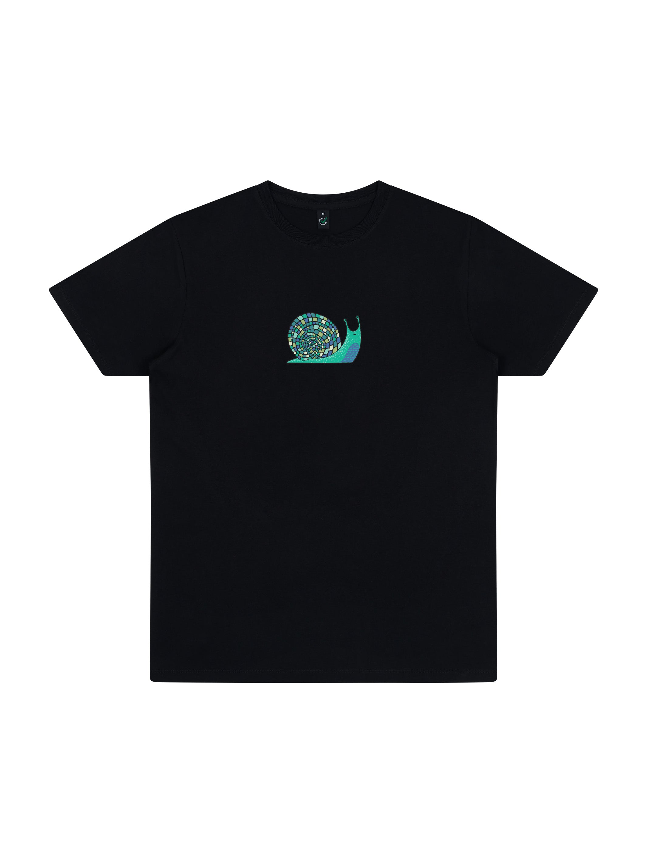 Disco Snail Organic Cotton T-shirt (NEW) - TOMOTO