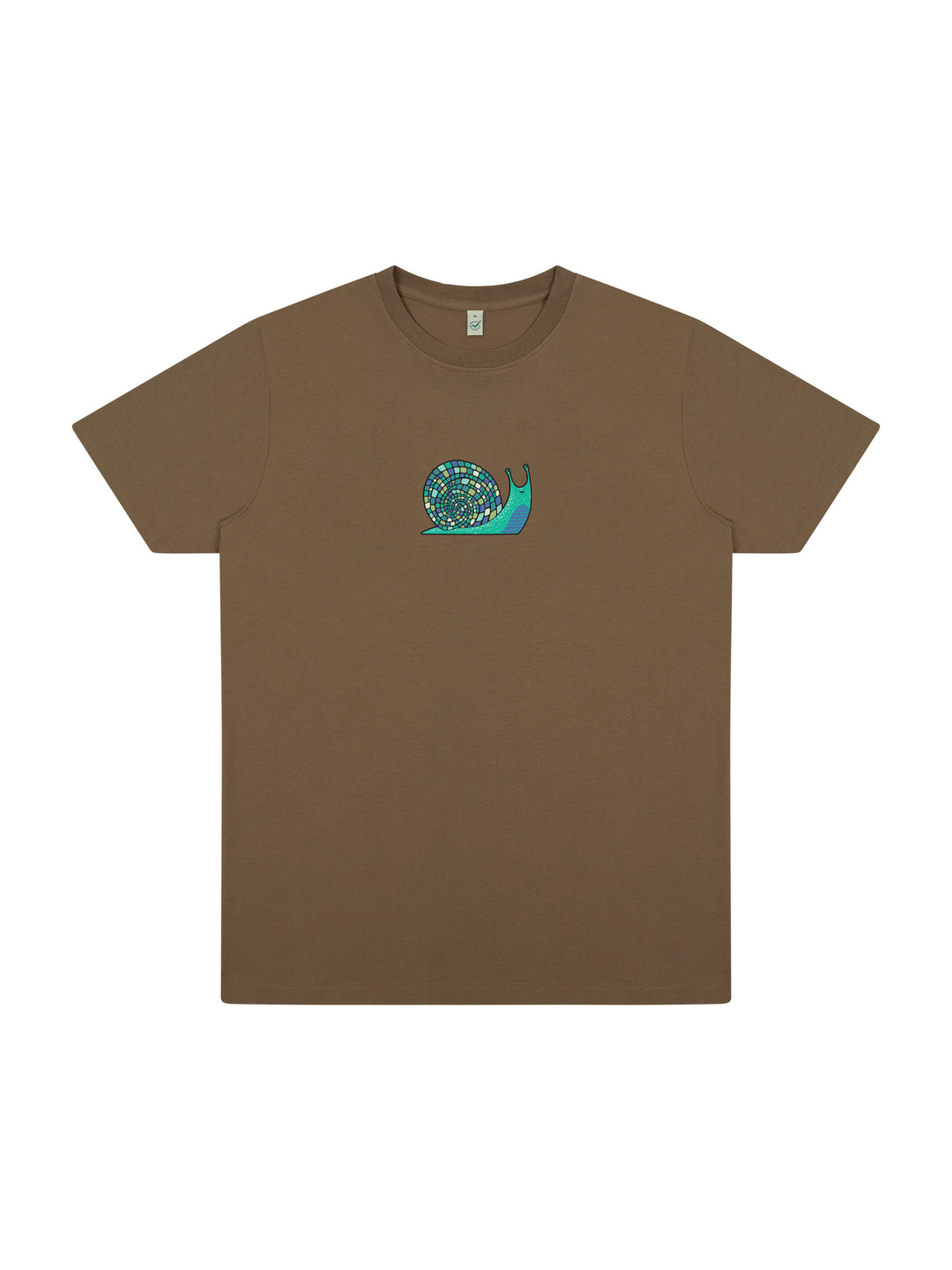 Disco Snail Organic Cotton T-shirt (NEW) - TOMOTO