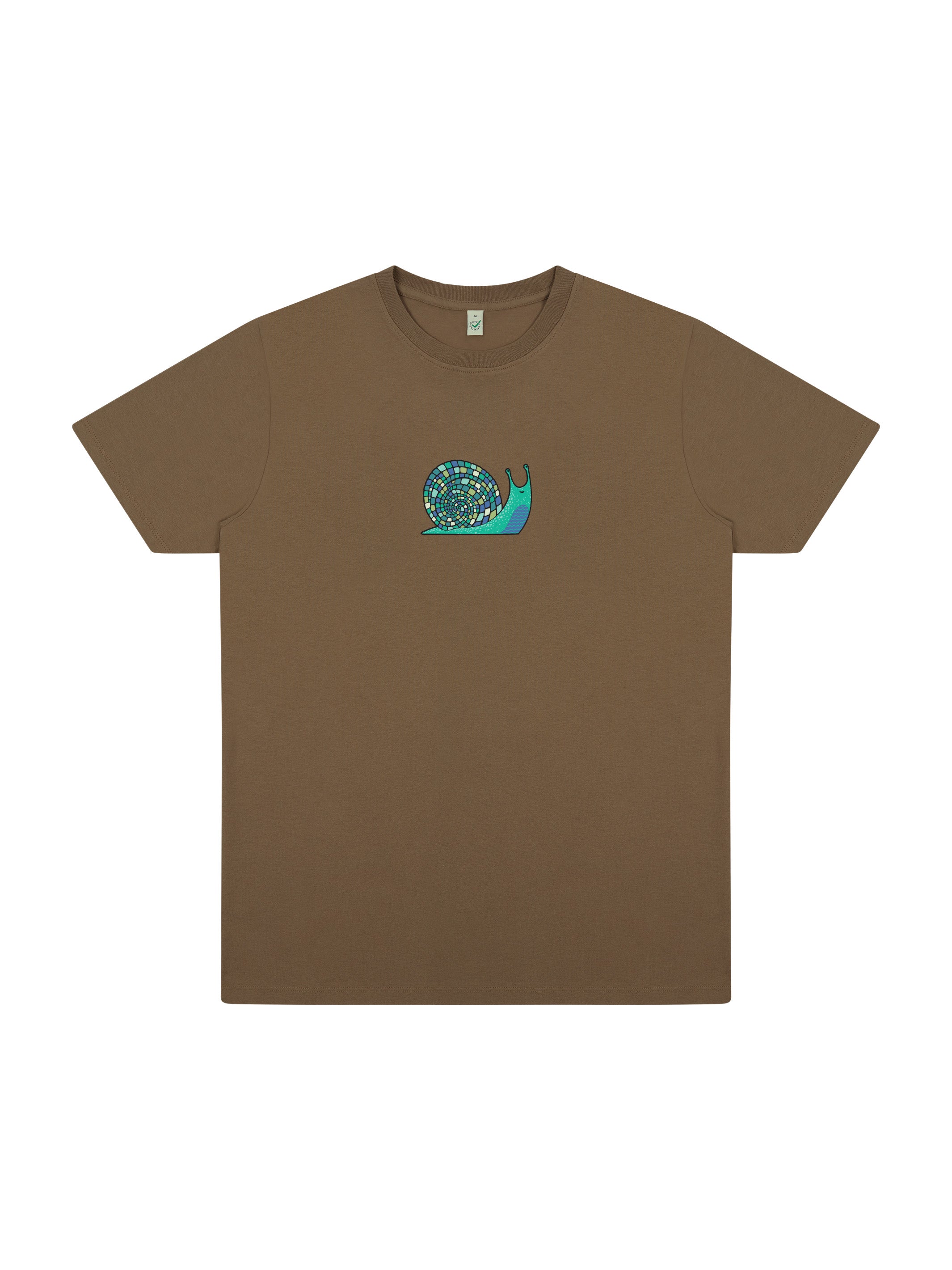 Disco Snail Organic Cotton T-shirt (NEW) - TOMOTO