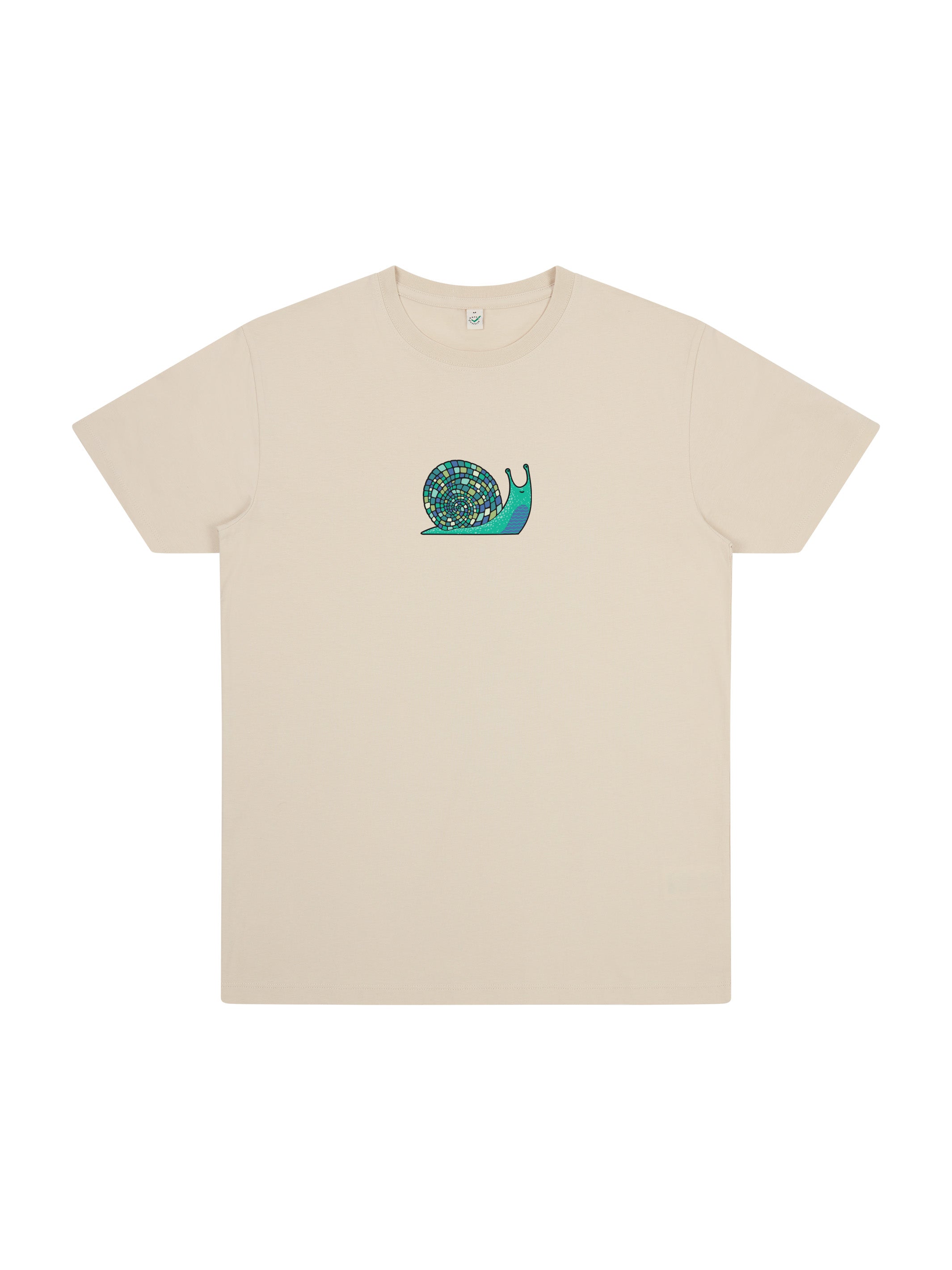 Disco Snail Organic Cotton T-shirt (NEW) - TOMOTO