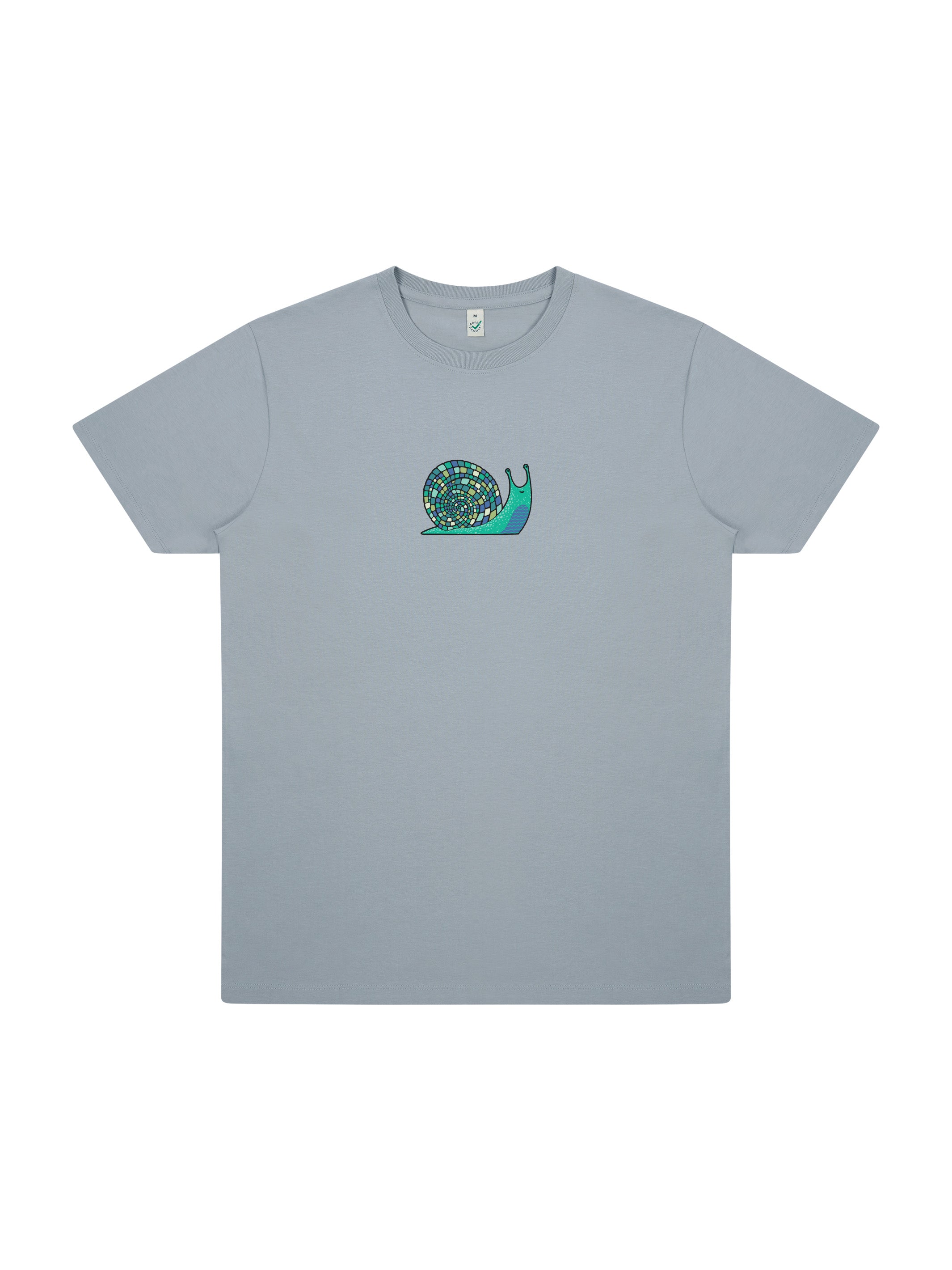 Disco Snail Organic Cotton T-shirt (NEW) - TOMOTO