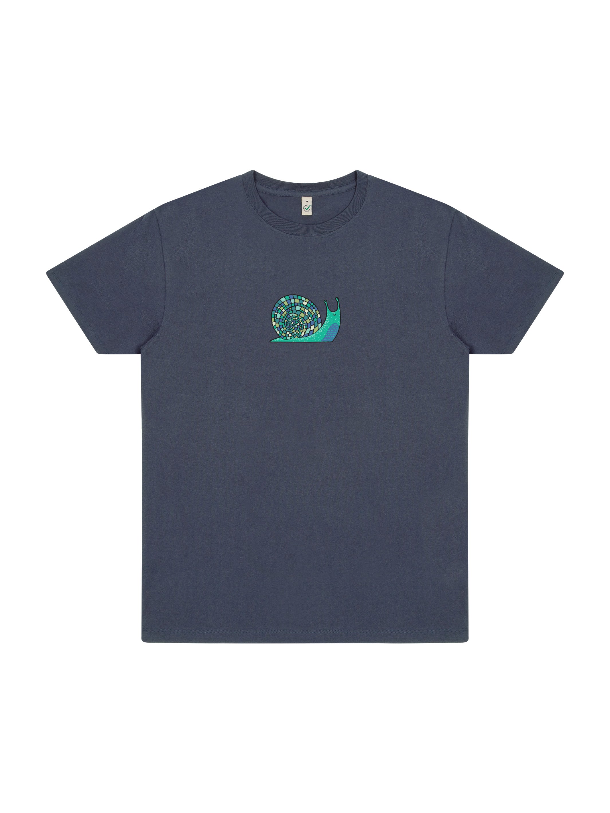 Disco Snail Organic Cotton T-shirt (NEW) - TOMOTO