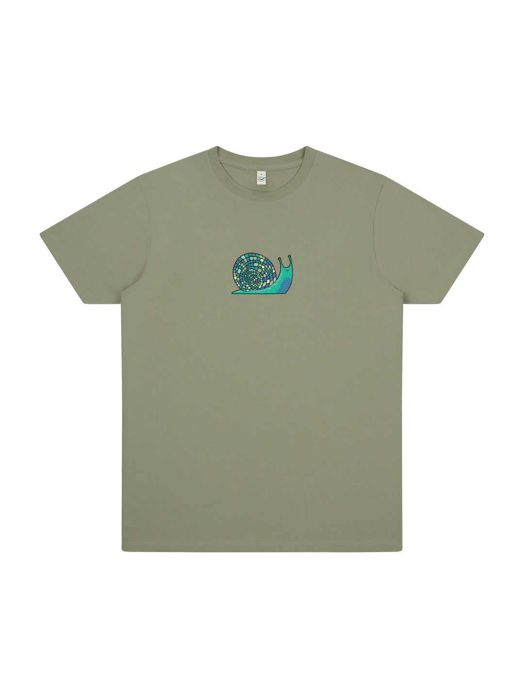 Disco Snail Organic Cotton T-shirt (NEW) - TOMOTO