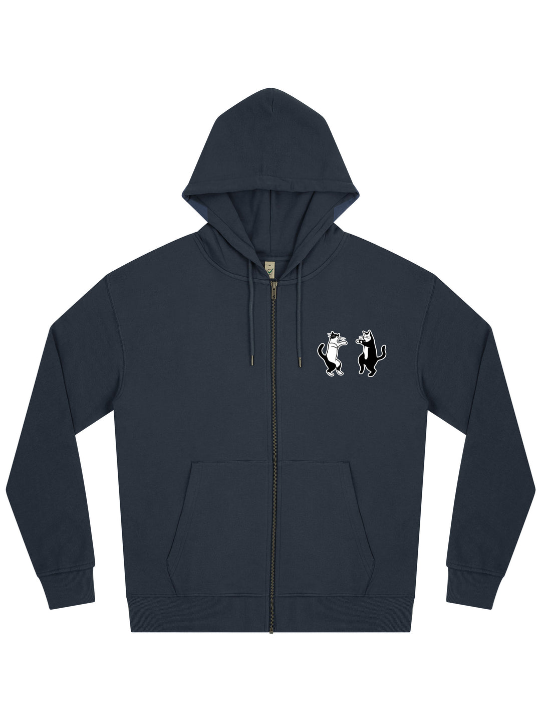 Dancing Cats Zip Hoodie - TOMOTO
