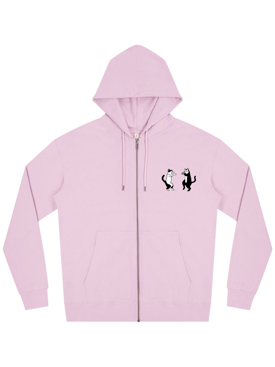 Dancing Cats Zip Hoodie - TOMOTO