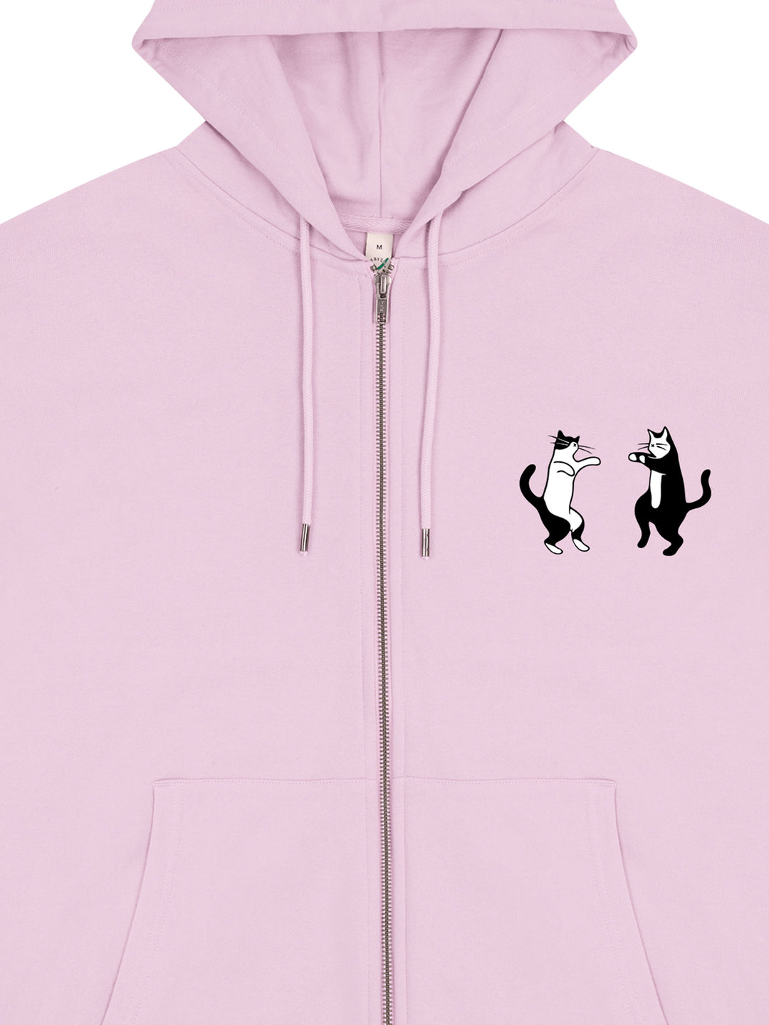 Dancing Cats Zip Hoodie - TOMOTO