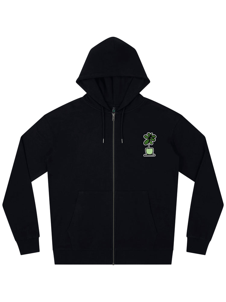 Houseplant Zip Hoodie - TOMOTO