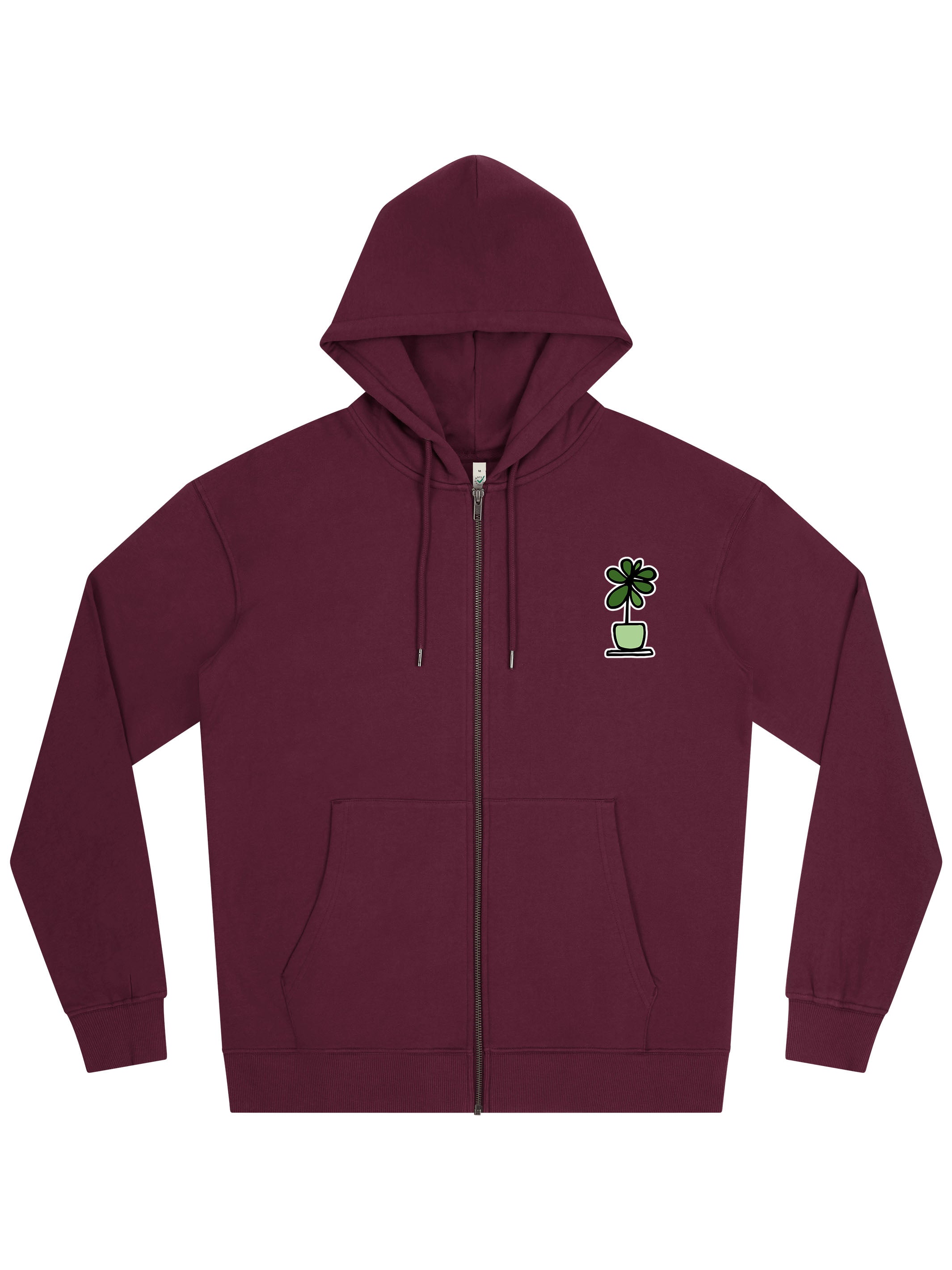 Houseplant Zip Hoodie - TOMOTO