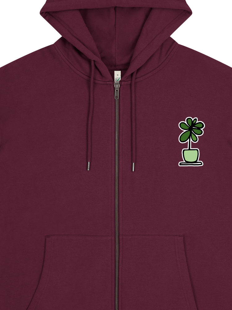 Houseplant Zip Hoodie - TOMOTO