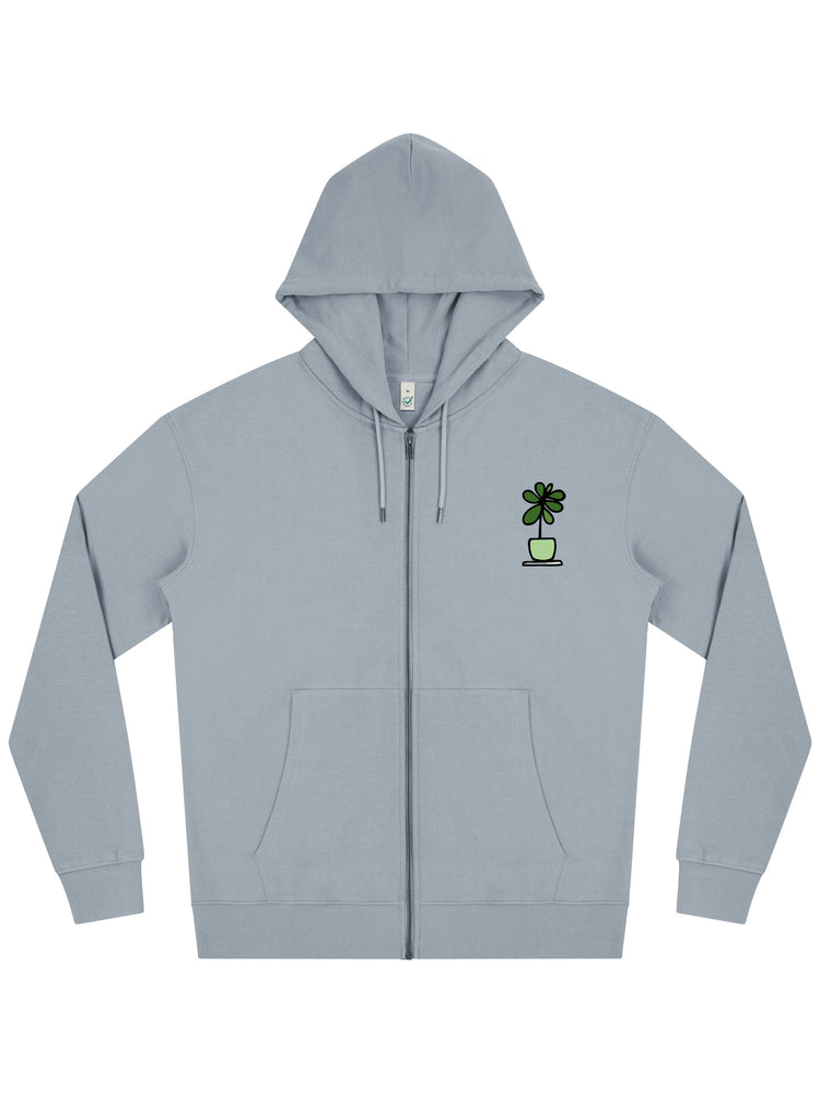 Houseplant Zip Hoodie - TOMOTO