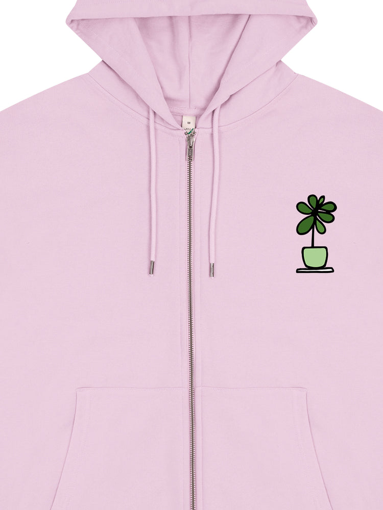 Houseplant Zip Hoodie - TOMOTO