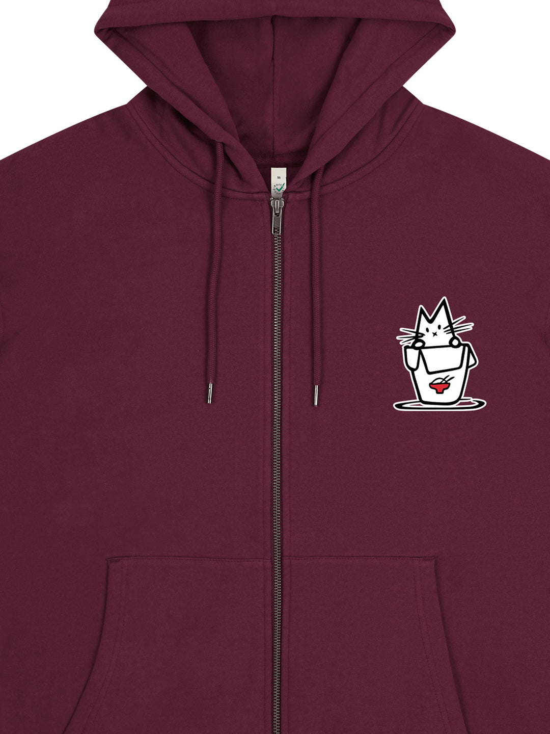 Noodle Cat Zip Hoodie - TOMOTO