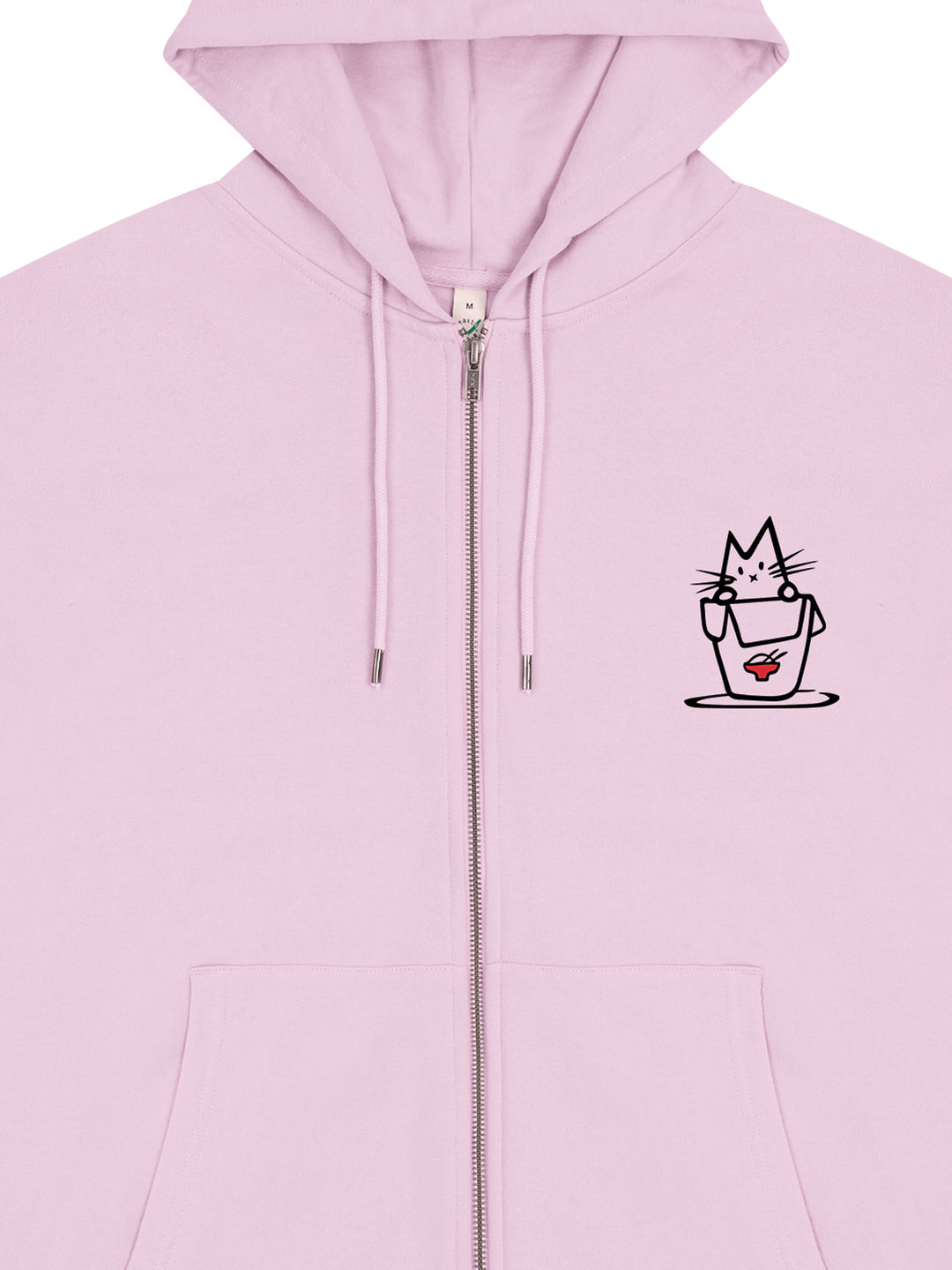 Noodle Cat Zip Hoodie - TOMOTO