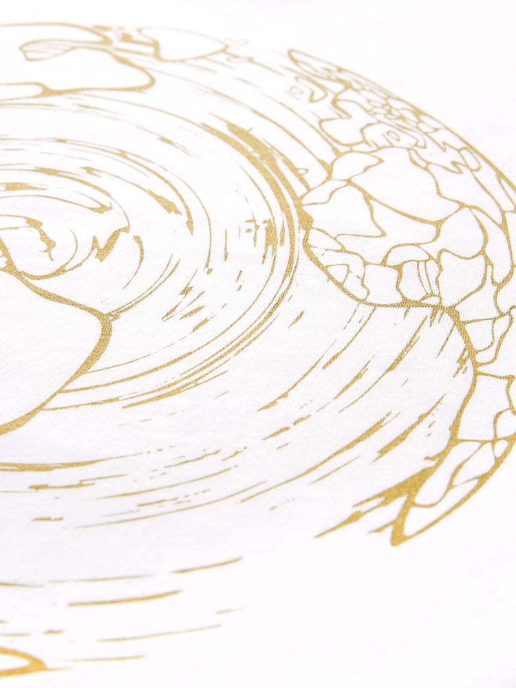 Kintsugi T-Shirt - TOMOTO #colour_white