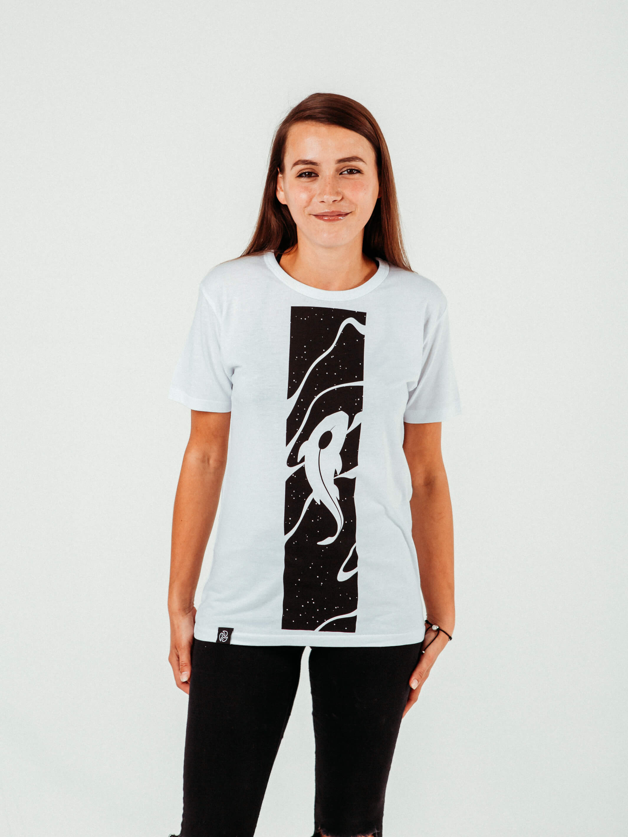 Koi Bamboo Tee - TOMOTO #colour_white
