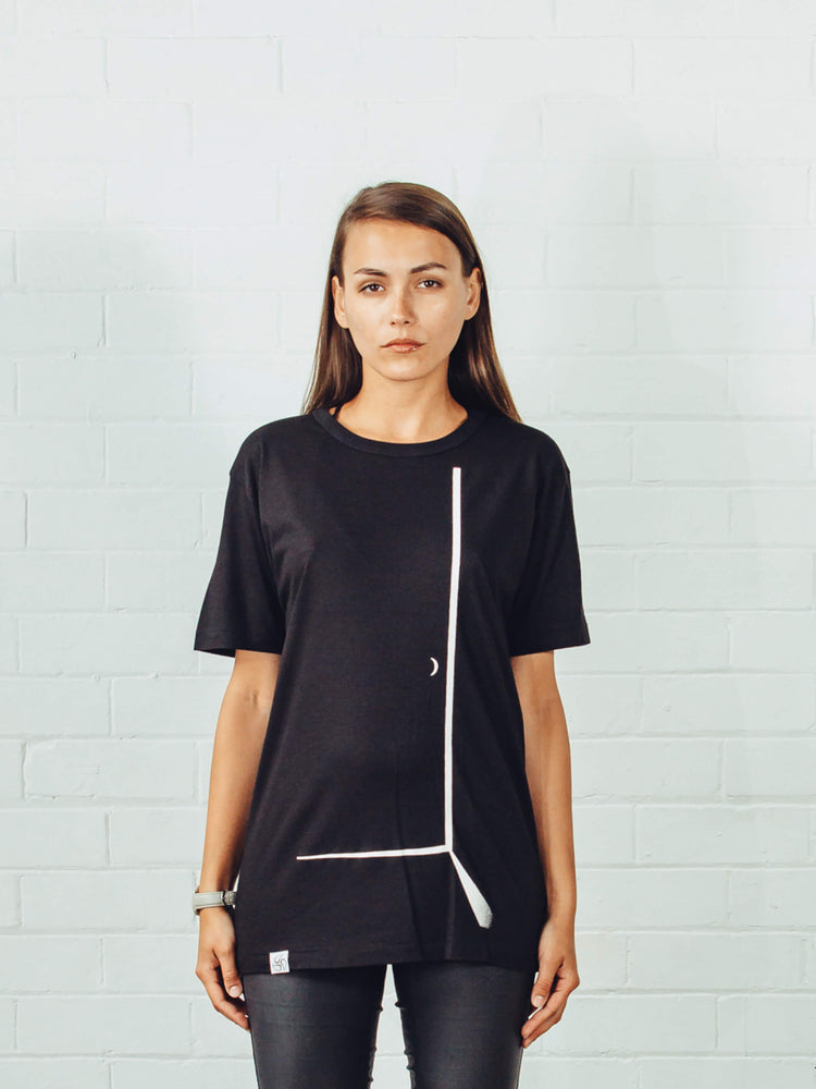 Liminal T-Shirt - TOMOTO #colour_black