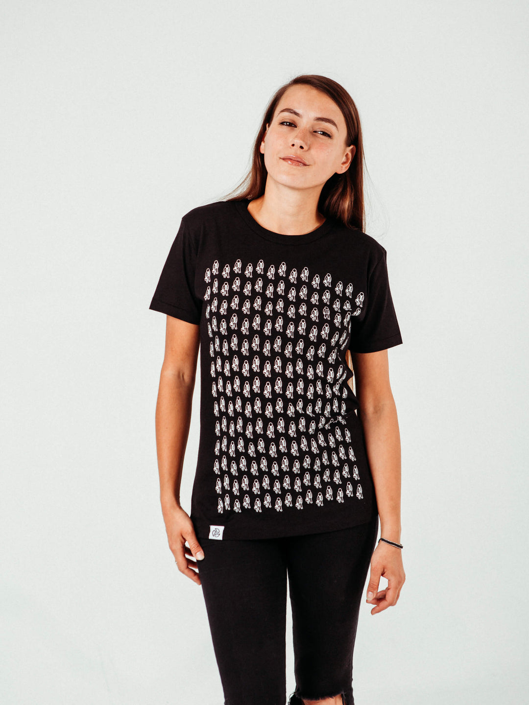 London Bamboo Tee - TOMOTO #colour_black