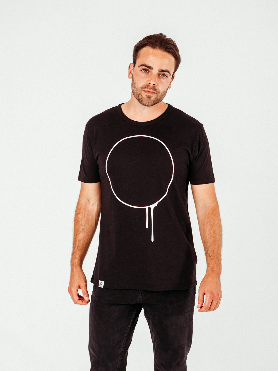Moonwax Bamboo T-Shirt - TOMOTO #colour_black