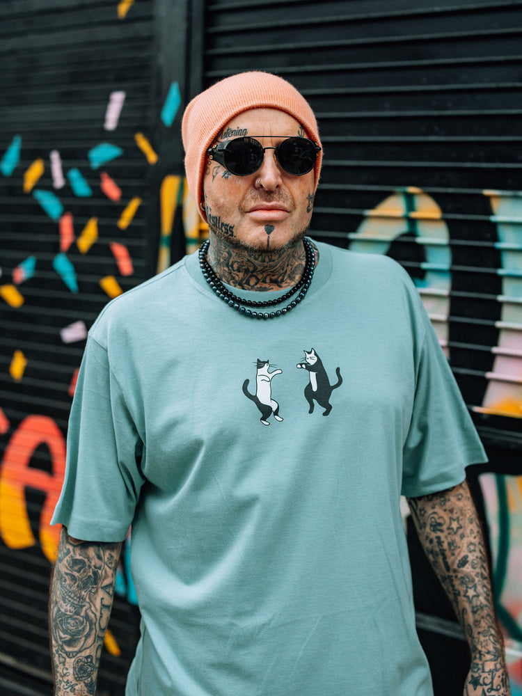 Purr Fiction Oversized Tee - TOMOTO