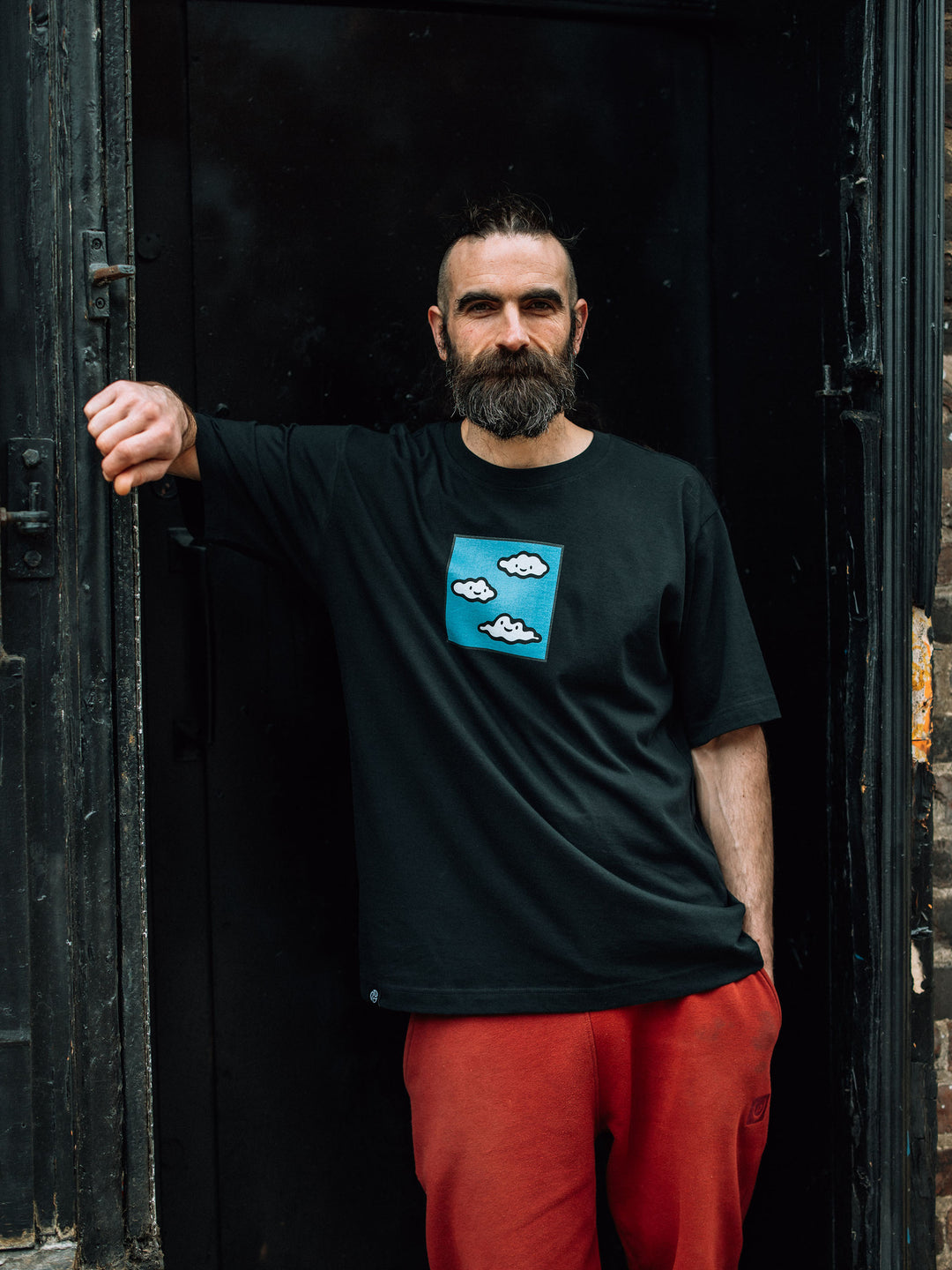 Clouds Oversized Tee - TOMOTO