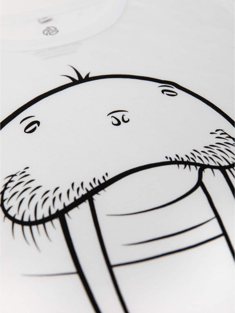 Walrus T-Shirt - TOMOTO #colour_white