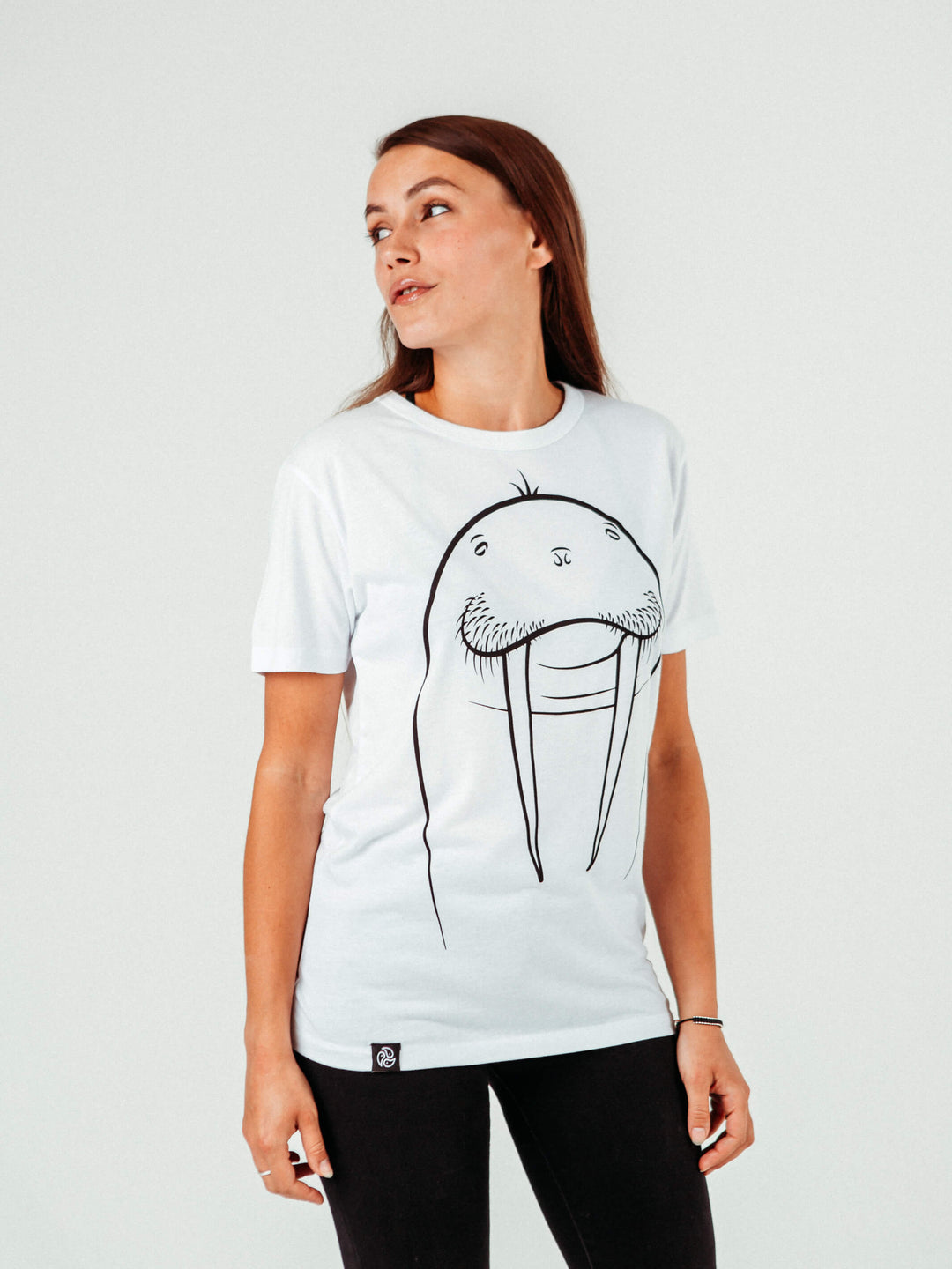 Walrus T-Shirt - TOMOTO #colour_white