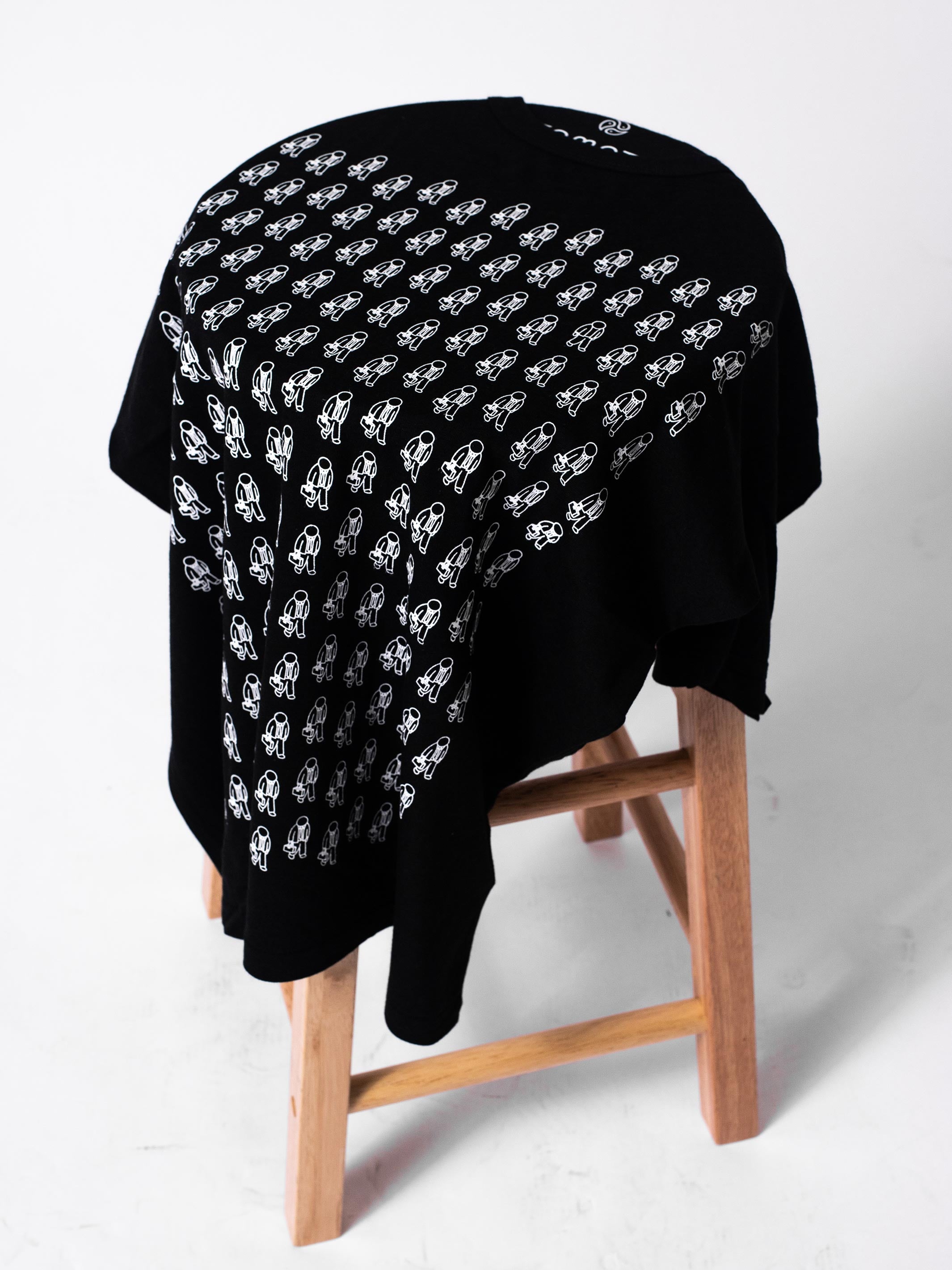 London Bamboo Tee - TOMOTO #colour_black