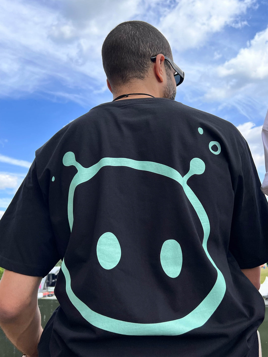 Alien Back Print Oversized T-shirt (SALE)