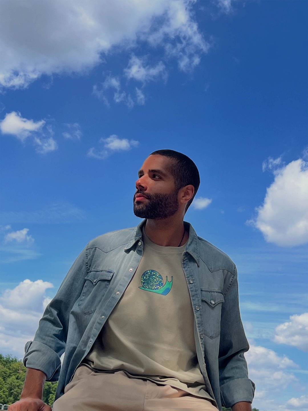 Disco Snail Organic Cotton T-shirt (SALE)